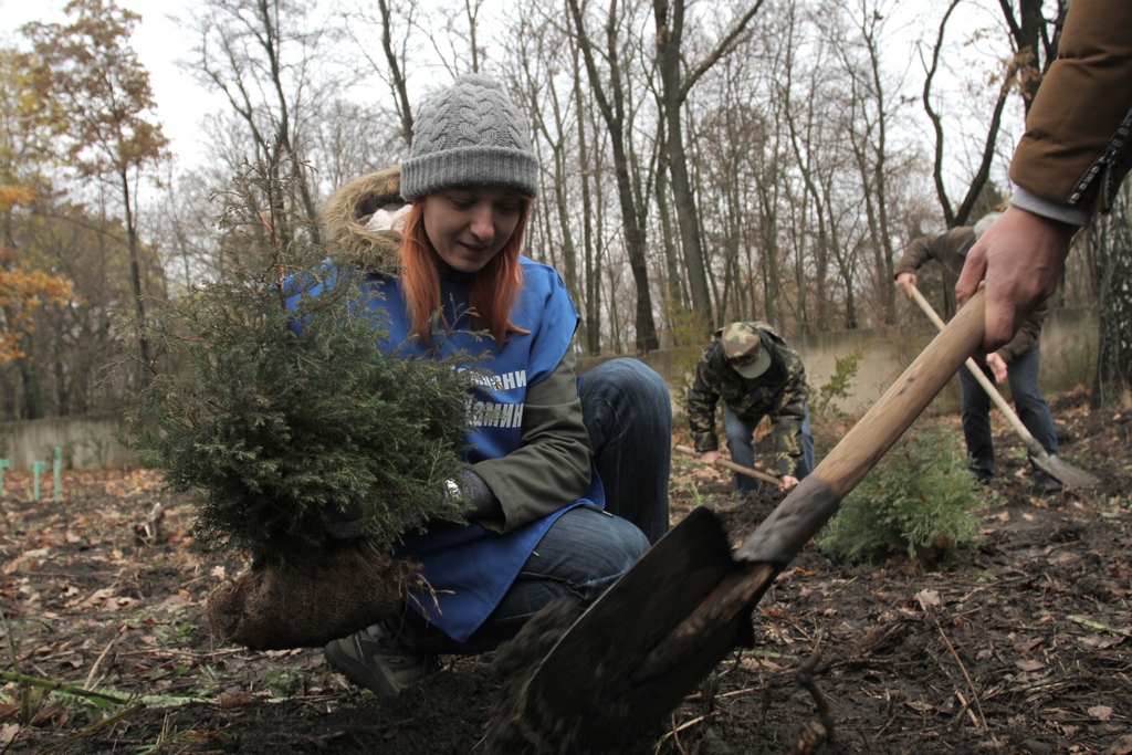 В Ботаническом саду ВГУ появилась Аллея выпускников
