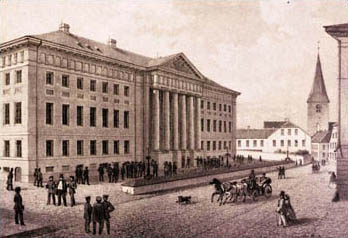 Главное здание Юрьевского Императорского университета в начале XX века