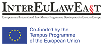 European and International Law Master Programme Development in Eastern Europe