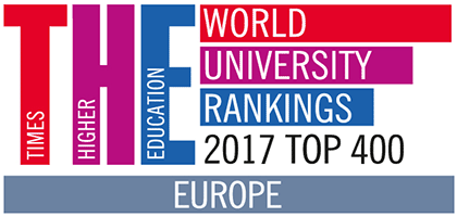 Times Higher Education (THE) Best Universities in  Europe
