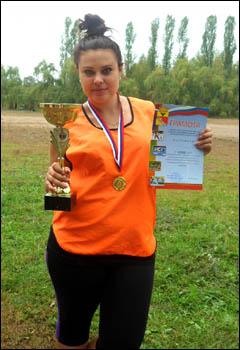 капитан команды ВГУ Пронина Наташа